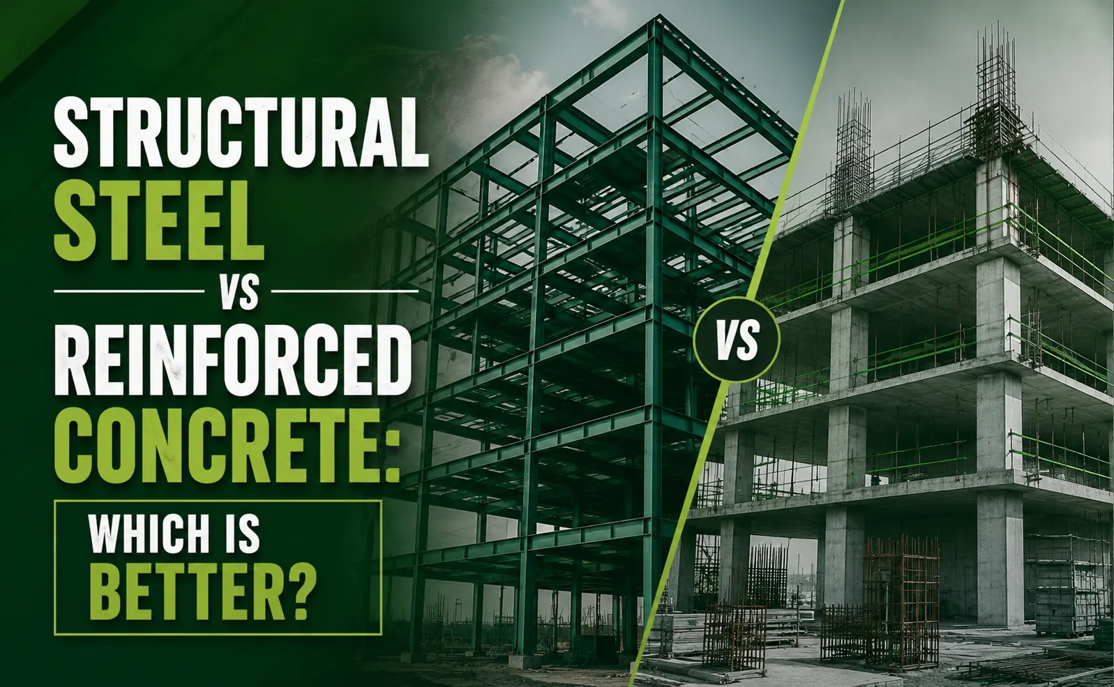 Structural Steel vs Reinforced Concrete Which Is Better